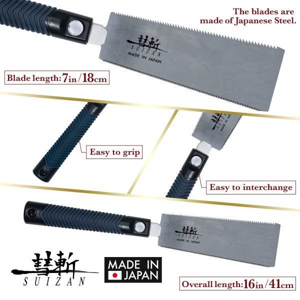Suizan 180Mm Double-Edged Saw Blade Replacement For Woodworking - Made In Japan For Discount - Image 2