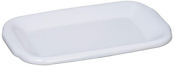 Noda Horo White Series Enamel Lid For Rectangular Deep S Made In Japan - Hff-S Cheap