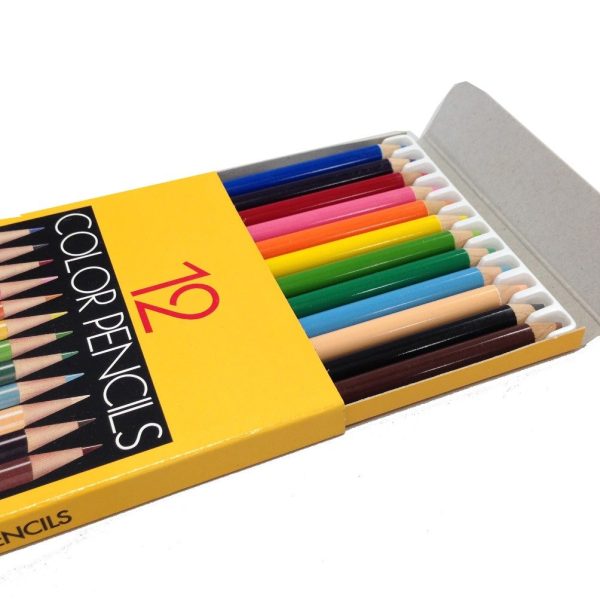 Tombow Japan Colored Pencils Paper Box 12 Colors Cq-Na12C For Cheap - Image 3