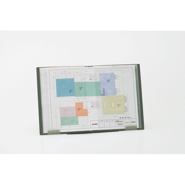 Kingjim Clear File Ziritz A4 20 Pockets Blue 8837 Japan Sale - Image 2