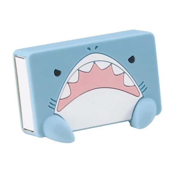 Max Stapler W  Silicone Cover Case Japan Shark No.10-1M Sh Light Blue Supply