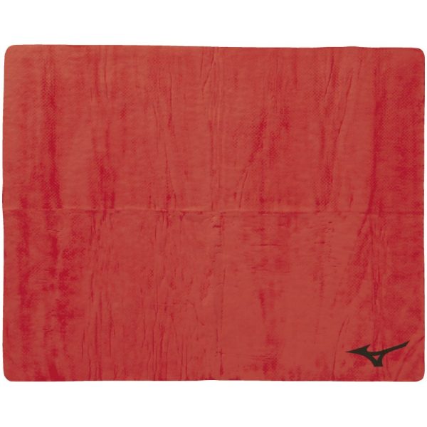 Mizuno Japan N2Jy801062 Red Super Absorbent Swim Towel Large (44X68Cm) Pool Towel For Sale