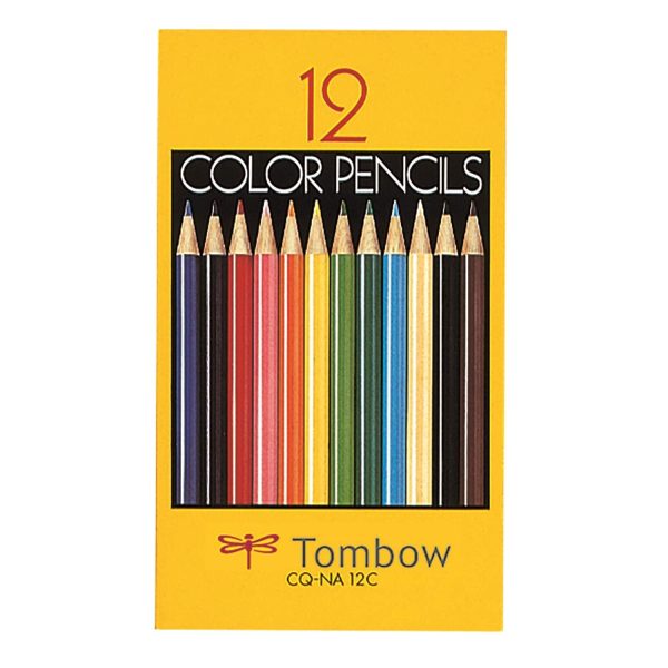 Tombow Japan Colored Pencils Paper Box 12 Colors Cq-Na12C For Cheap