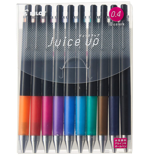 Pilot Gel Ballpoint Pen Juice Up 0.4 10 Colors Japan - Ljp200S4-10C For Discount