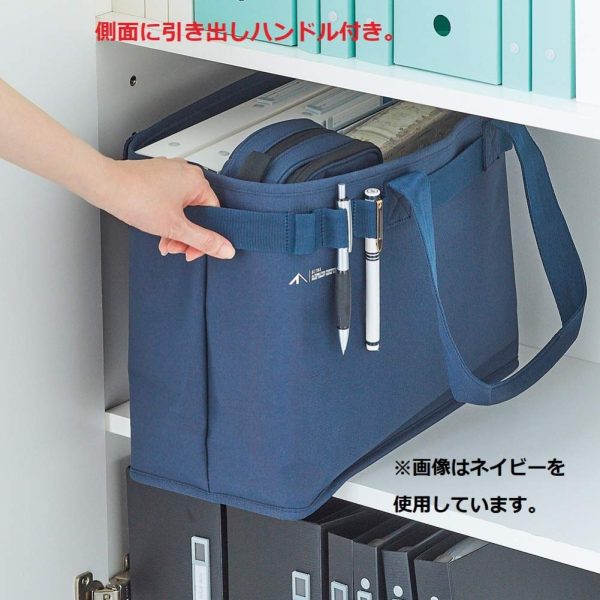 Lihit Lab Japan Cordura Tool Bag Light Black A7752-24 Online - Image 3