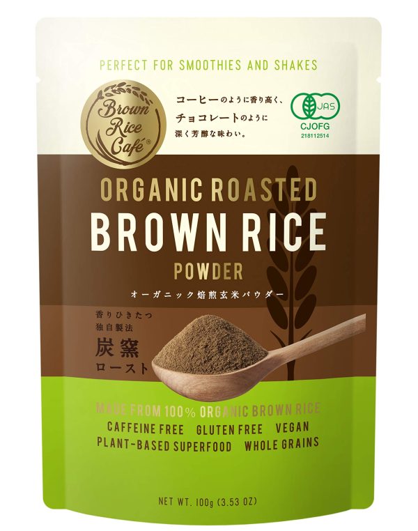 Organic Roasted Brown Rice Powder From Japan S Brown Rice Café Online now
