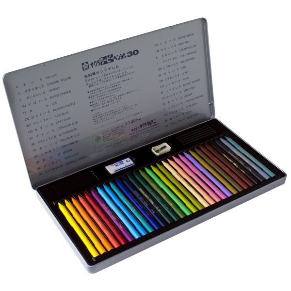 Sakura Crepas Japan Colored Pencils 30 Colors Fy30Nu Online - Image 4