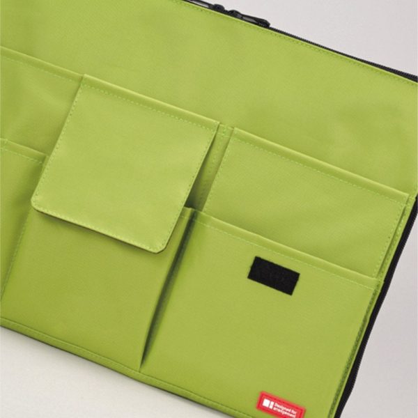 Lihit Lab A7554-6 Bag In Bag Inner Bag A4 Yellow Green - Japan Discount - Image 5