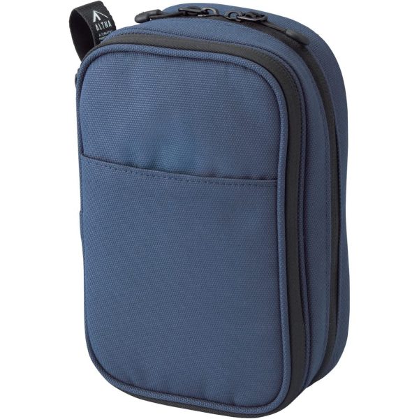 Lihit Lab Japan Cordura Double Pen Tool Pouch A7765-11 Navy For Discount