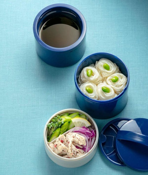 Skater Japan Cold Noodle Bento Box Lunch Box White Lrtm8 on Sale - Image 5